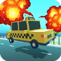 出租车疯狂之路游戏(crazy road taxi madness) v0.1 安卓版