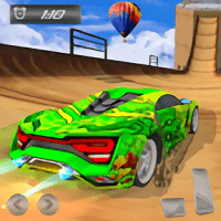 疯狂的汽车特技赛车手机版(crazy car stunts racing) v1.0 安卓版