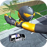 火柴人城市绳索飞人破解版 v1.3 安卓版