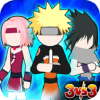 火柴人忍者3v3竞技场游戏(stickman ninja 3v3) v1.1 安卓版