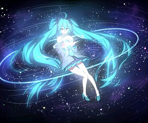 初音未来3d桌面精灵