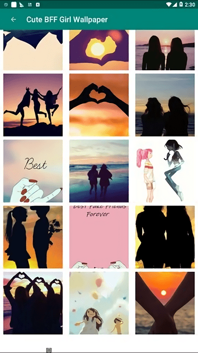 bff girl wallpaper软件下载